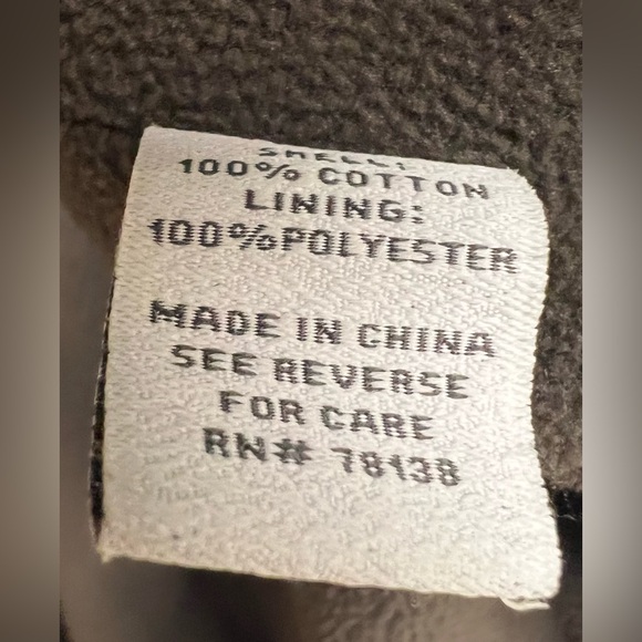 Orton Brothers- Men's Brown Vest-The Vermont barn coat,‎ Size: Large - Picture 6 of 11